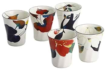 フリーカップセット Amazon｜ZEN-禅- 5柄セット フリーカップ 250cc ドットペイント